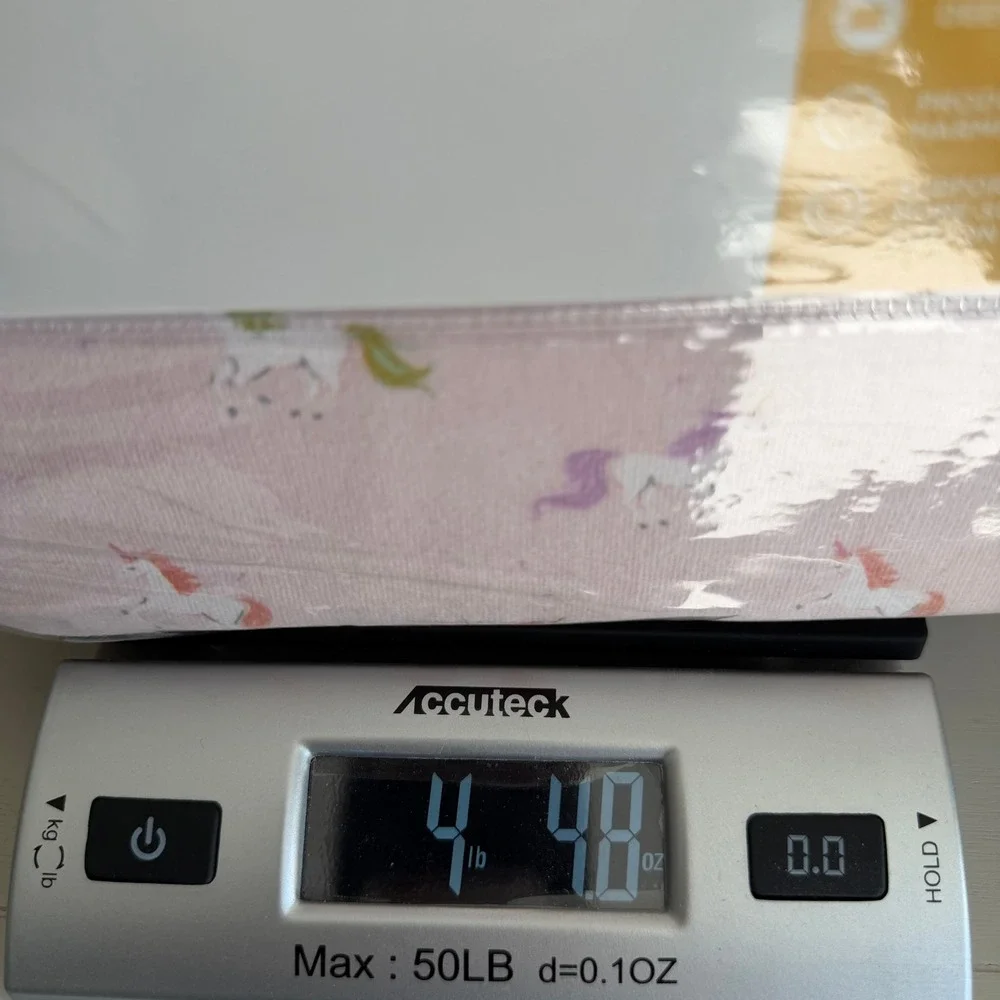 Unicorn Print Heavyweight Flannel Sheet Set Pink 4pc NEW IN PACKAGE Cozy Winter